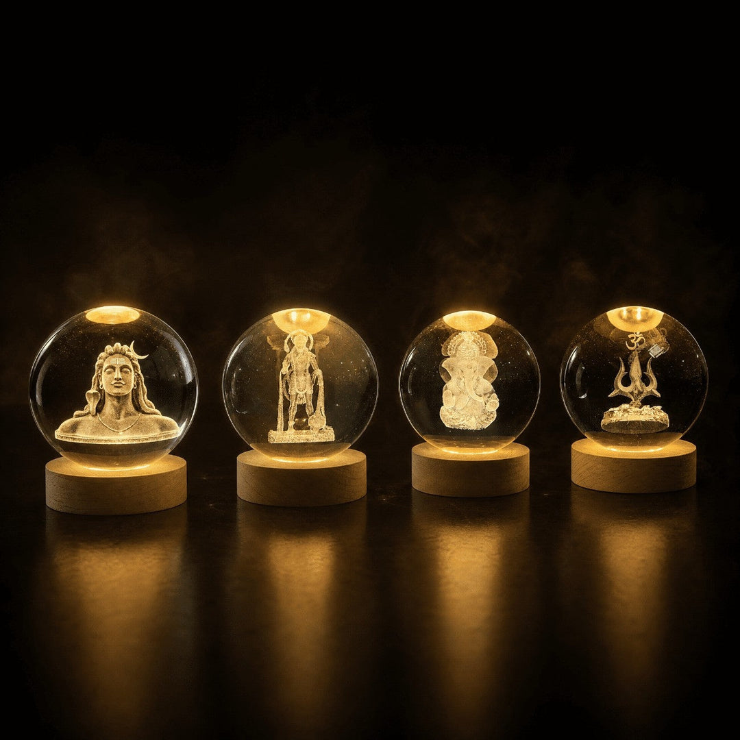 Crystal Ball Lamp