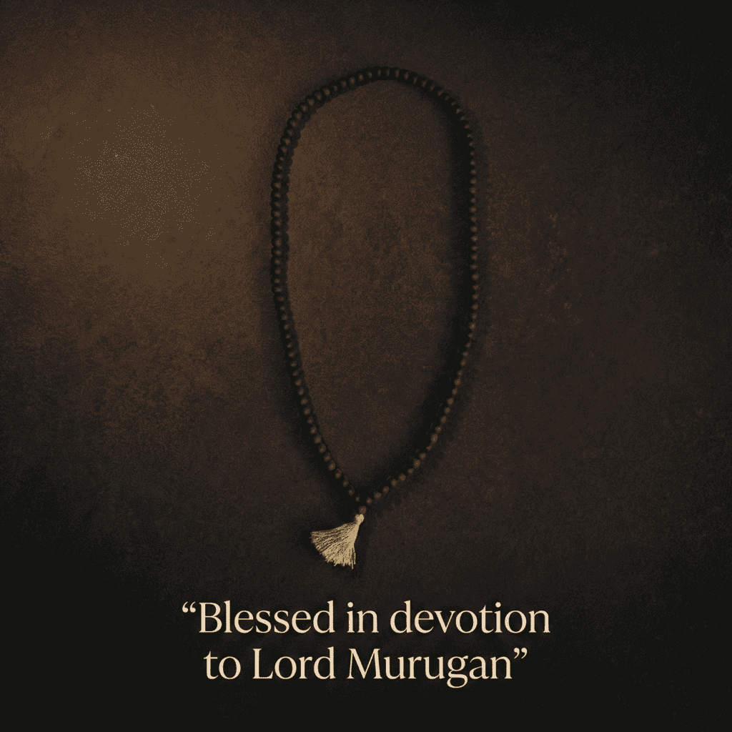 Karungali Malai 108-Beads Ebony Wood ( Buy 1 Get 1 Free Gift)