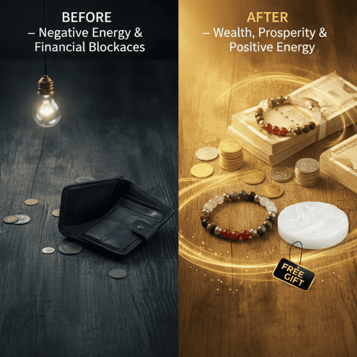 Dhan Vriddhi with FREE Raw Selenite Plate