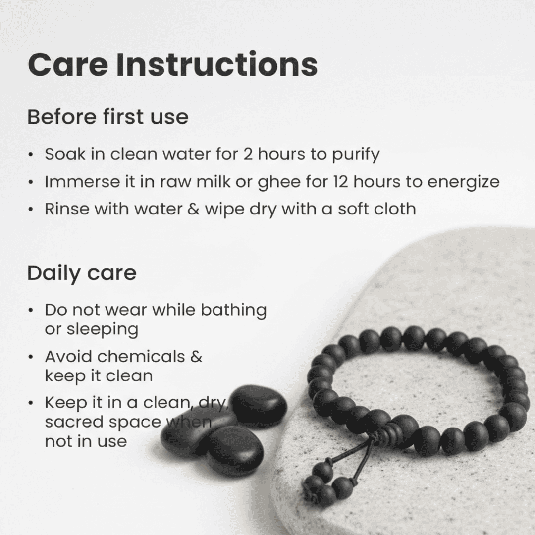 Karungali Protection Bracelet – Authentic Ebony Spiritual Shield