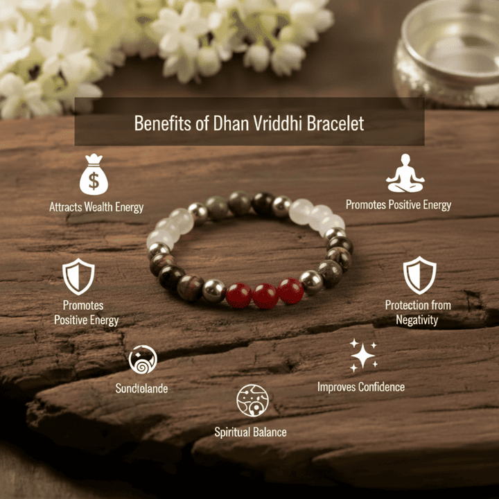 Dhan Vriddhi with FREE Raw Selenite Plate