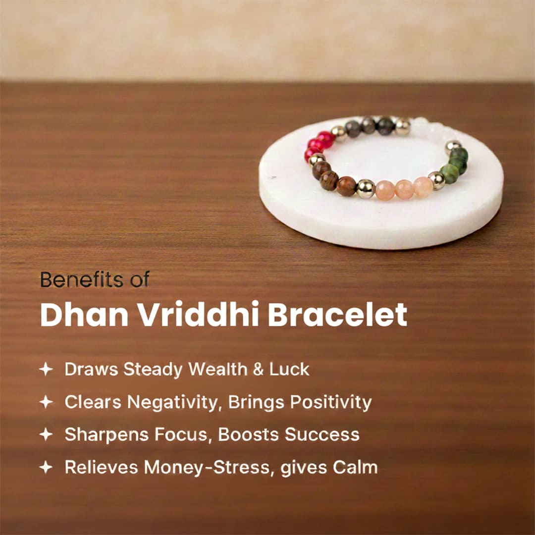 Dhan Vriddhi with FREE Raw Selenite Plate