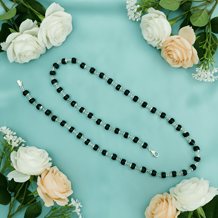 Karungali Silver Cap Malai