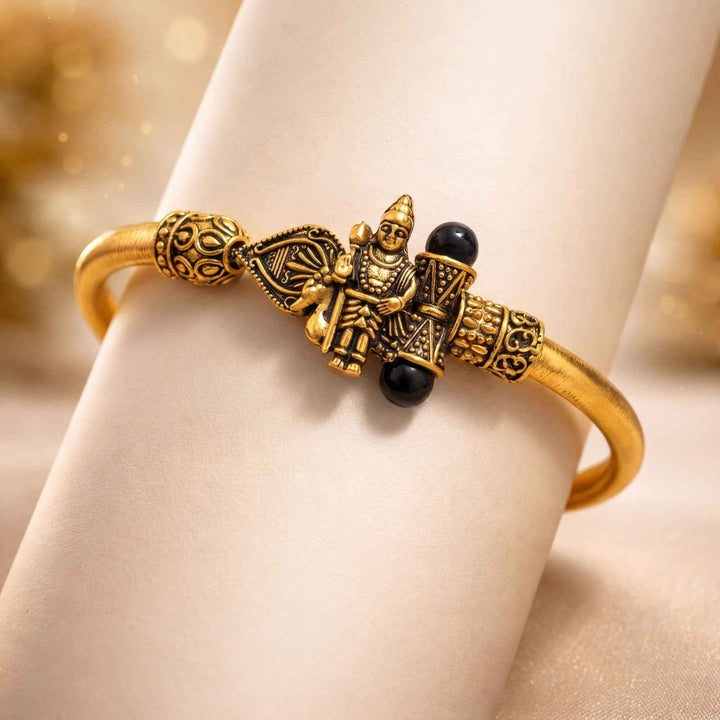 Gold Plated Karungali Murugan Kada