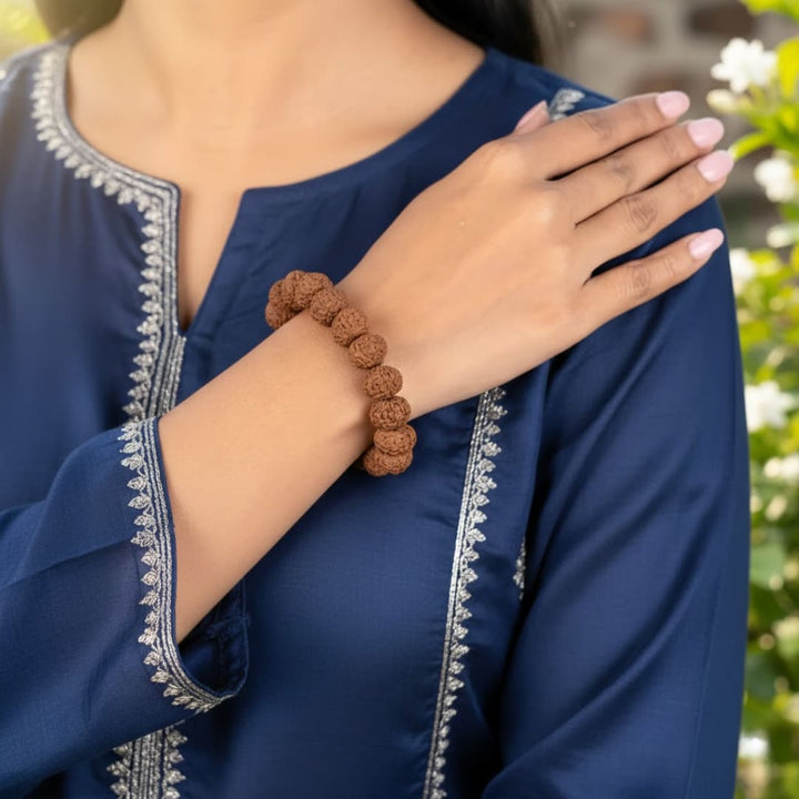 7 Mukhi Rudraksha Bracelet - Energy Booster