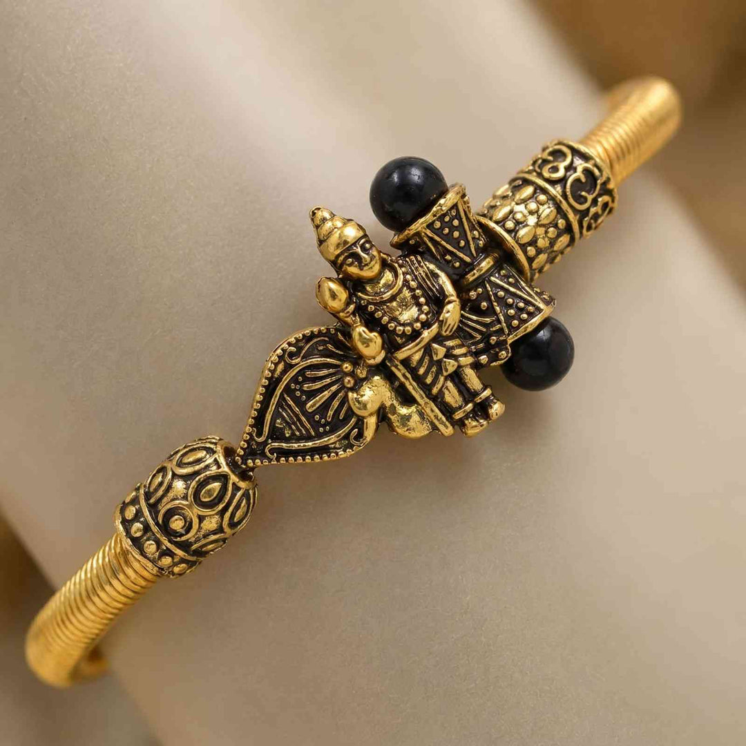 Gold Plated Karungali Murugan Kada