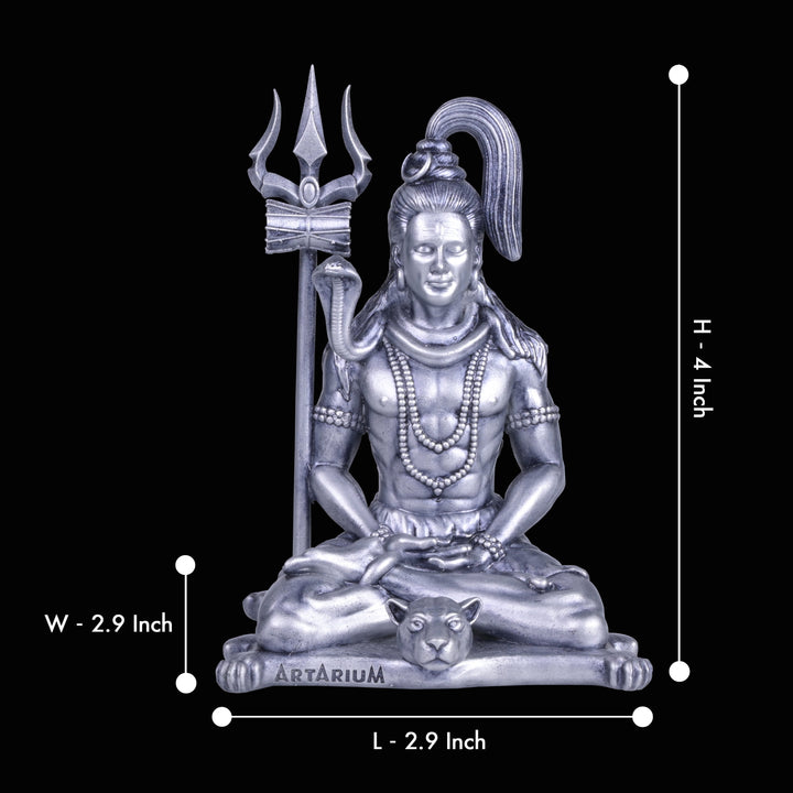 Meditating Lord Shiva Car Dashboard