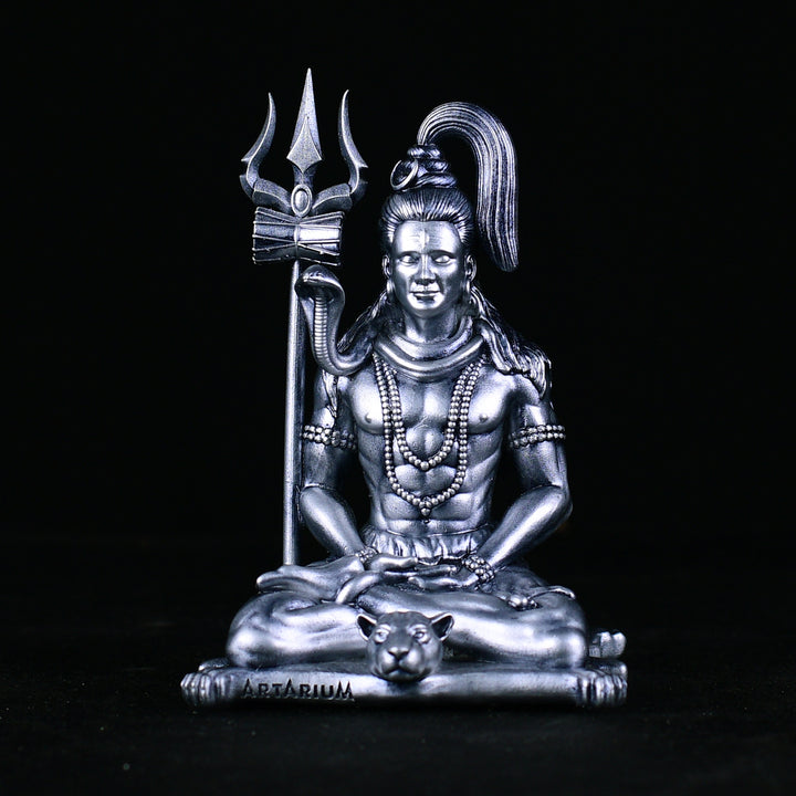 Meditating Lord Shiva Car Dashboard