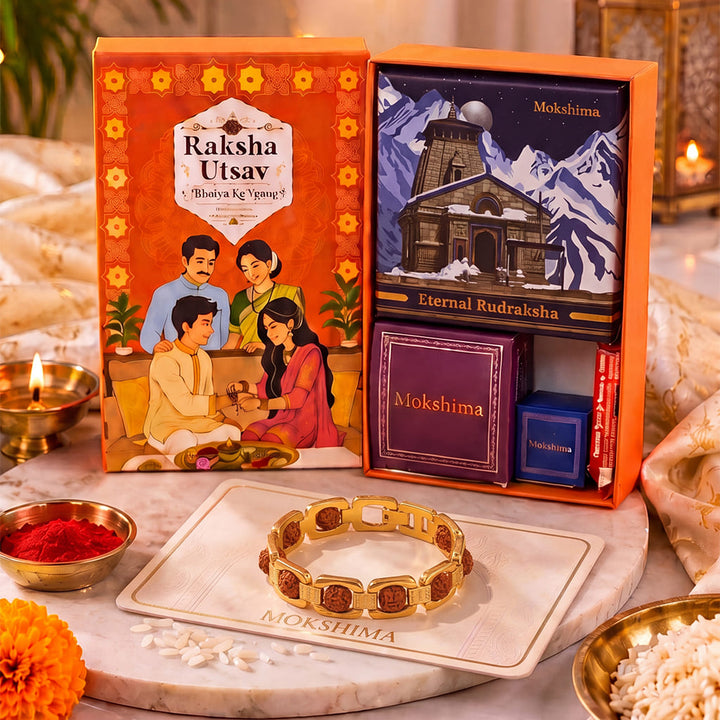 Mokshima Rakhi Gift Hamper