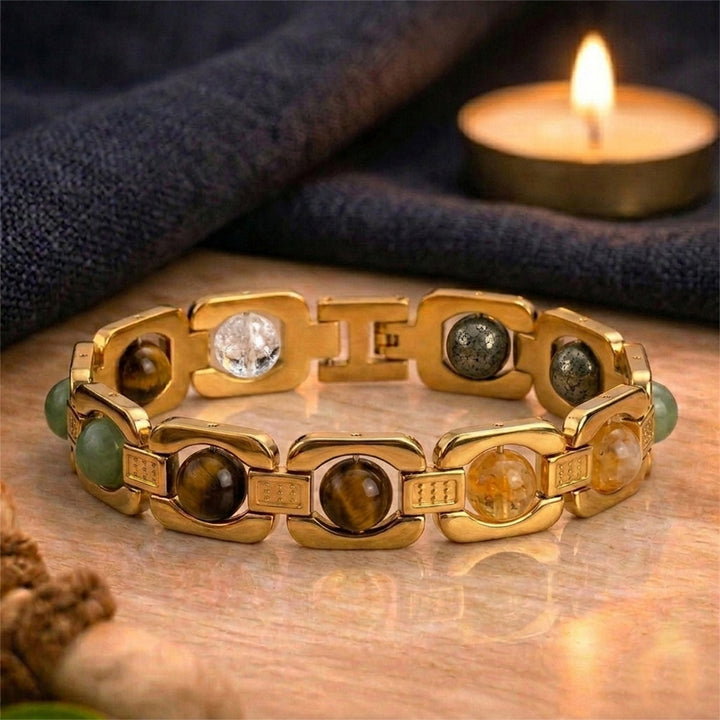Metal Dhan Yog Bracelet - Gold