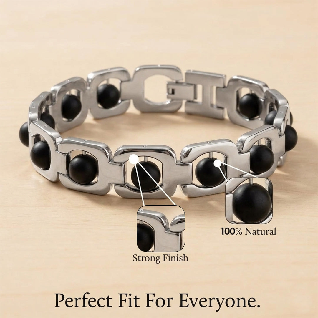 Silver Plated Essential Karungali Bracelet