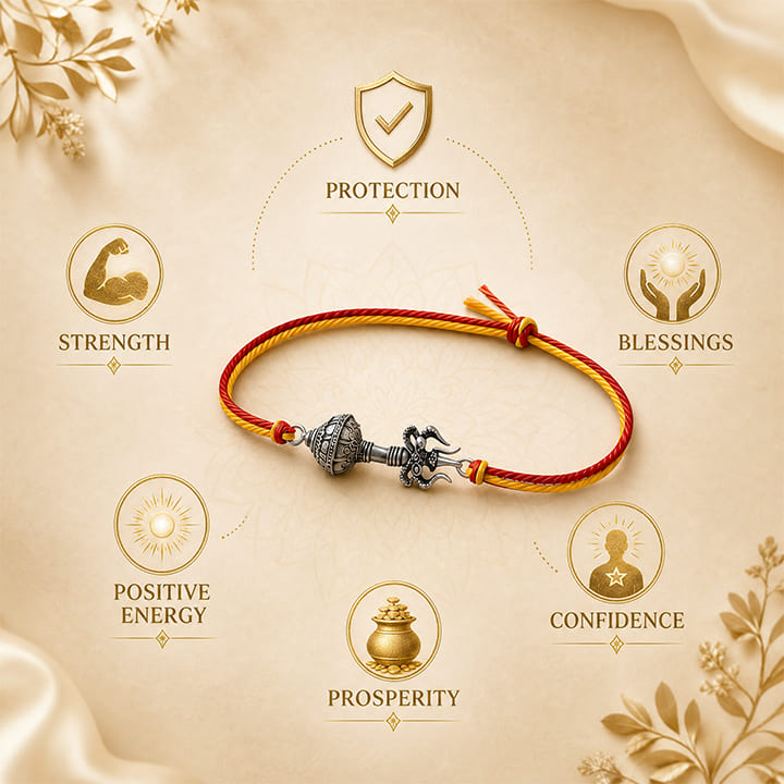 Trishool Gada Raksha Rakhi