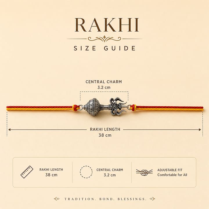 Trishool Gada Raksha Rakhi