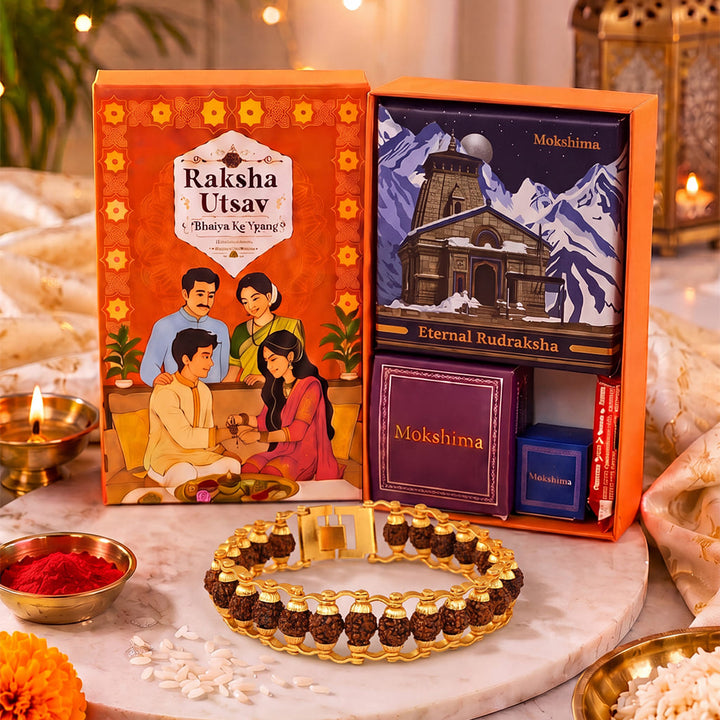 Mokshima Rakhi Gift Hamper