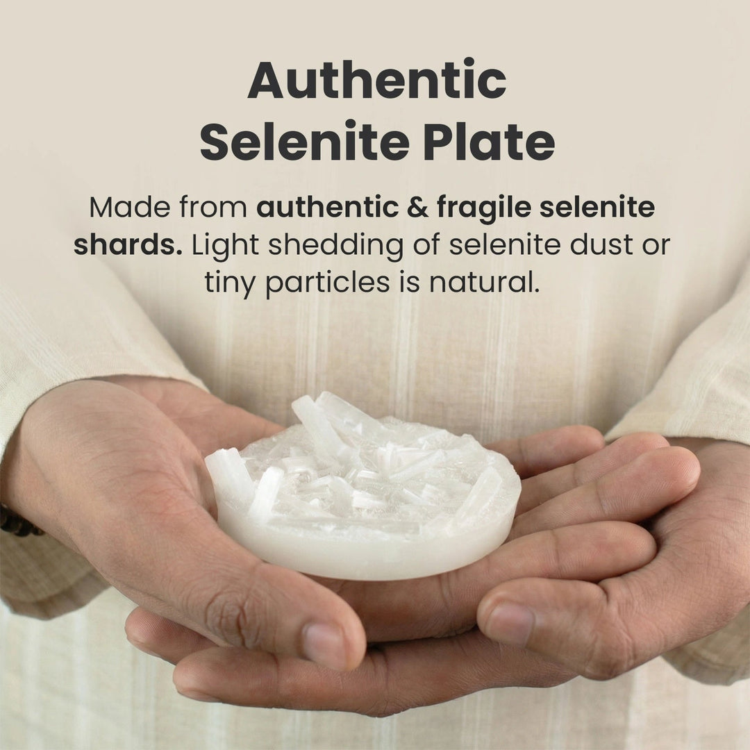 Raw Pyrite Bracelet with FREE Raw Selenite Plate