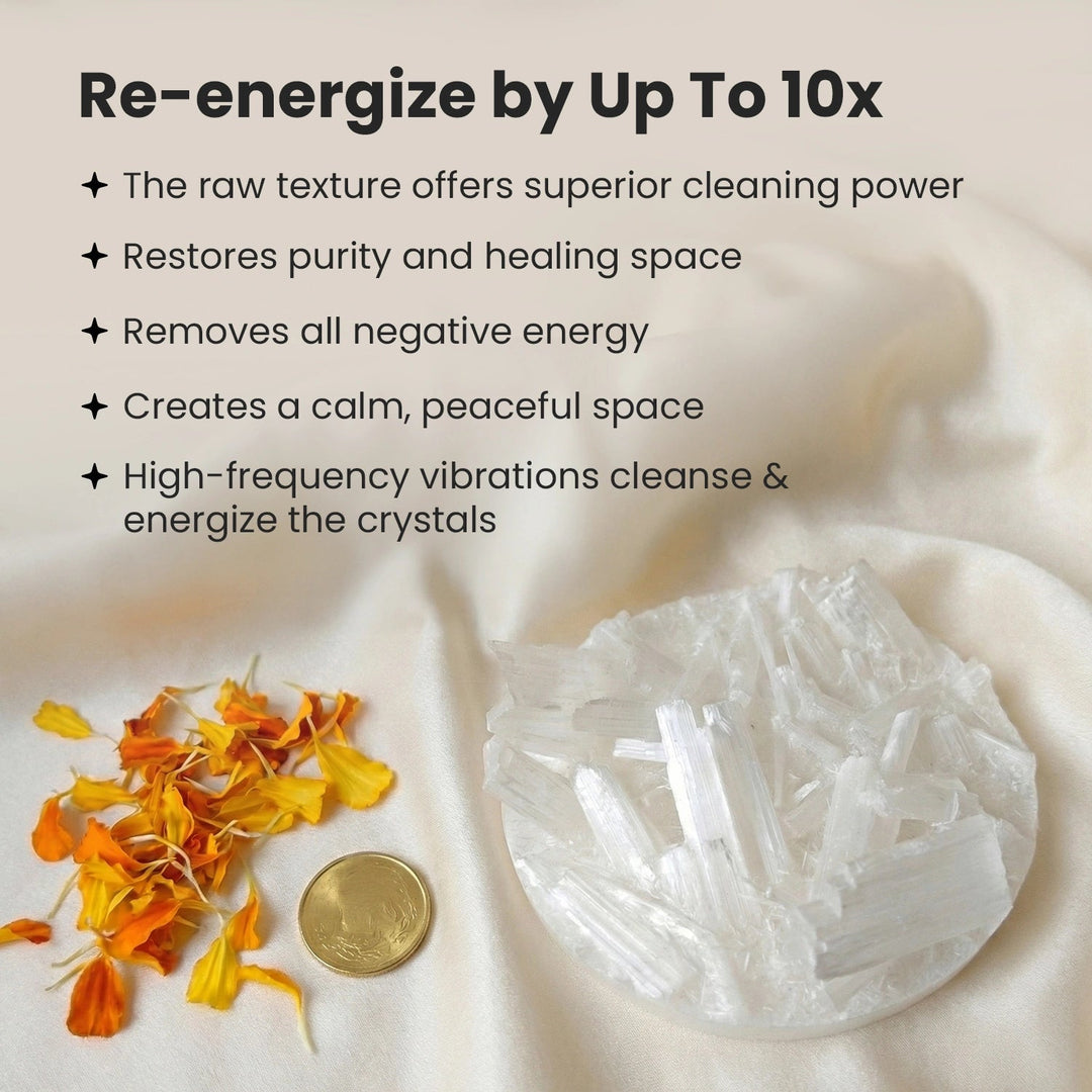 Dhan Yog Bracelet with FREE Raw Selenite Plate