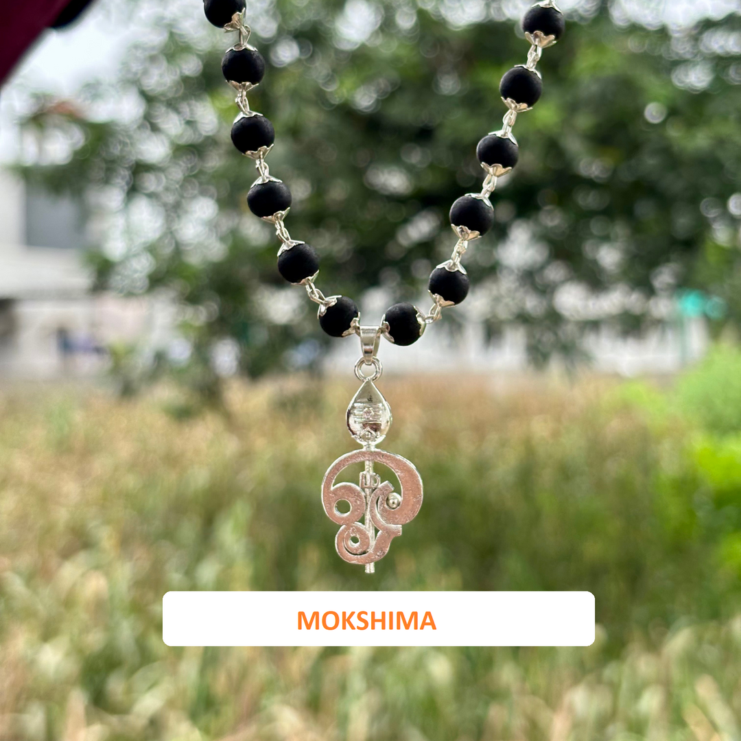 Divine Murugan Trishul Karungali Mala – Power & Spiritual Energy