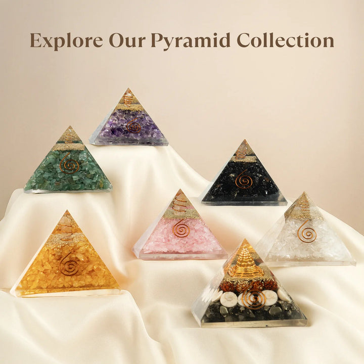 Pyrite Money Magnet Pyramid