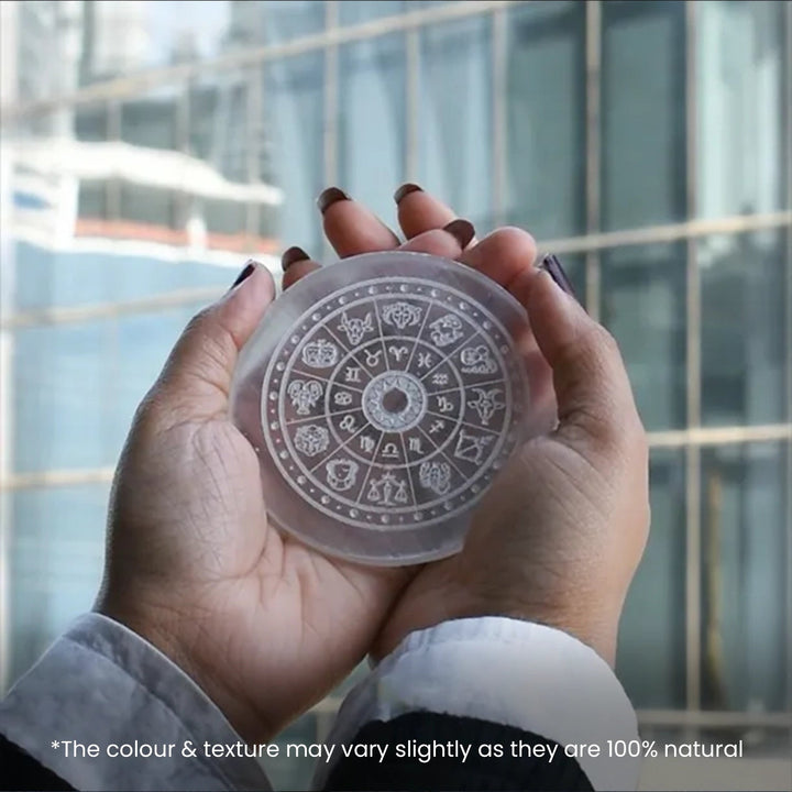 Raw Pyrite Bracelet with Selenite Plate