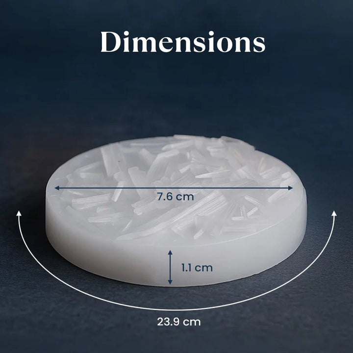 Pyrite Ganesh Ji Idol with FREE Raw Selenite Plate