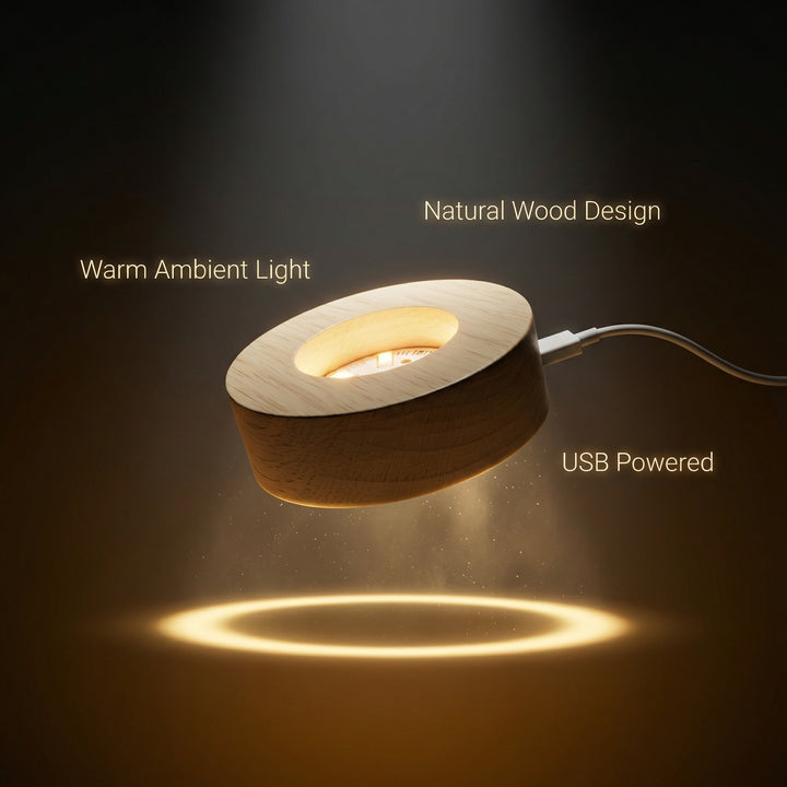 Adiyogi 3D Crystal Ball Lamp By Mokshima (FREE 1 YEAR WARRANTY)